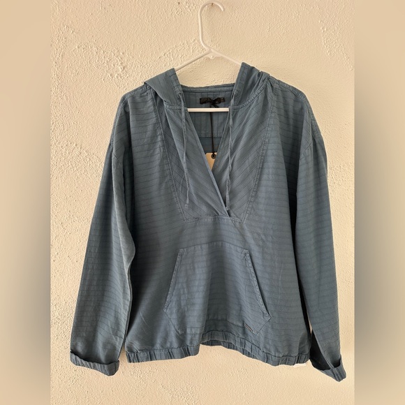 Prana Farin Pullover size XL color: blue - Picture 1 of 5